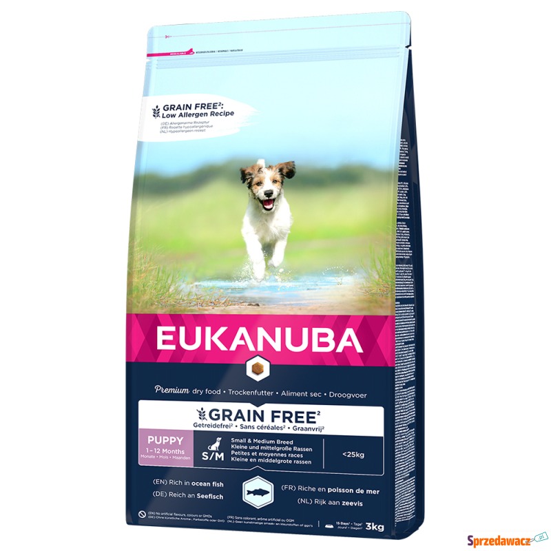 Eukanuba Grain Free Puppy Small/Medium Breed,... - Karmy dla psów - Wrocław