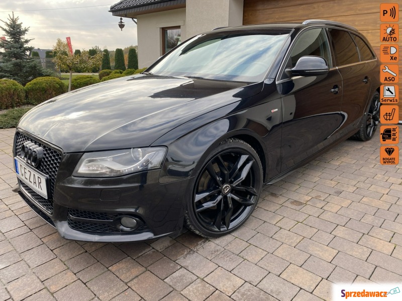 Audi A4 - 2.0 tdi S-line ledy bixenon tylko 2... - Samochody osobowe - Konradów