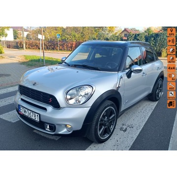 Mini Countryman - Niski przebieg, Serwisowany, napęd 4x4, Nawigacja, Nowy rozrząd!