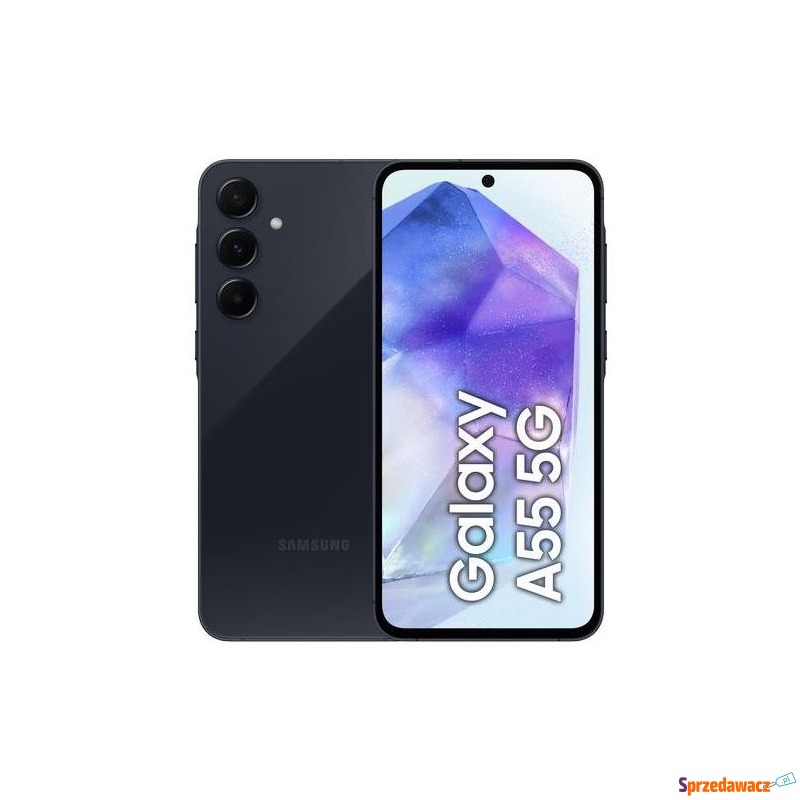 Samsung Galaxy A55 128GB 5G Dual SIM czarny (A556) - Telefony komórkowe - Białystok