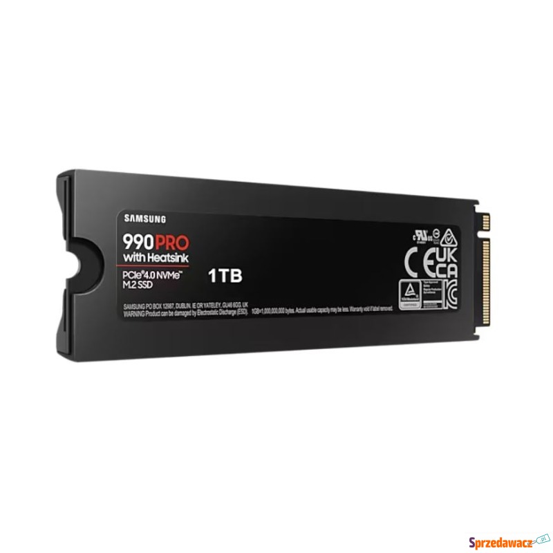 Dysk SSD Samsung 990 PRO Heatsink MZ-V9P1T0CW... - Dyski twarde - Piekary Śląskie