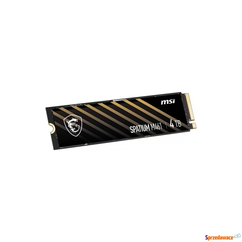 Dysk SSD MSI SPATIUM M461 4TB PCIe 4.0 NVMe M.2... - Dyski twarde - Szczecinek