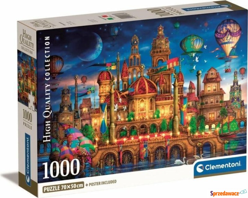 Puzzle Clementoni Downtown 1000 el. 39778 - Puzzle - Chocianowice