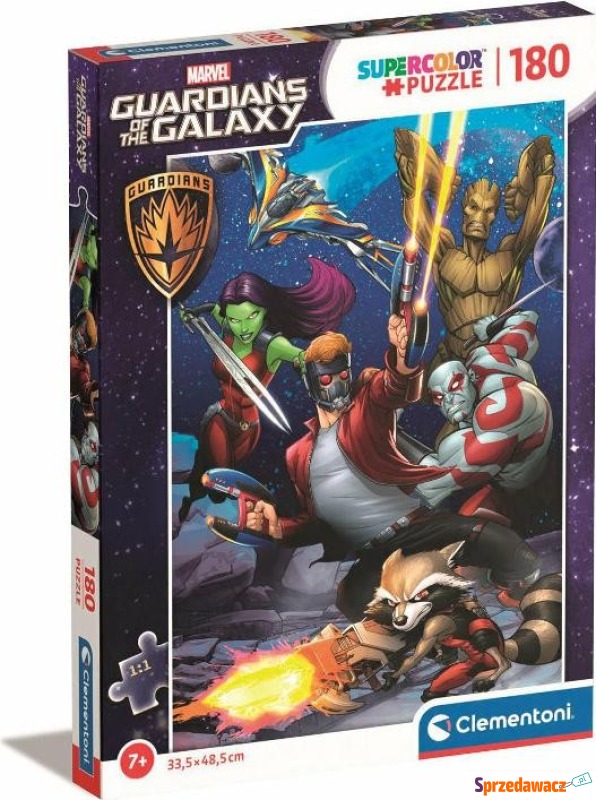 Puzzle Clementoni Marvel Strażnicy Galaktyki 180... - Puzzle - Bielsko-Biała