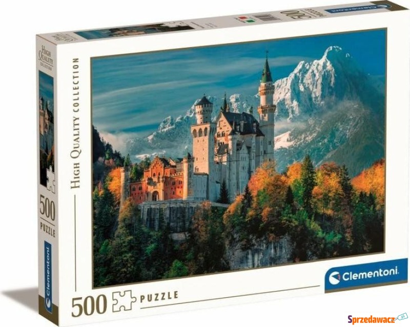 Puzzle Clementoni Zamek Neuschwanstein 500 el.... - Puzzle - Bydgoszcz