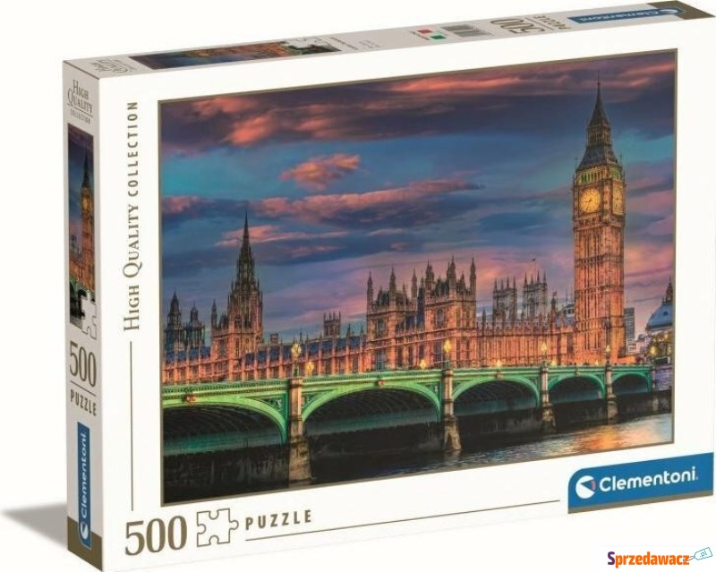 Puzzle Clementoni Parlament w Londynie 500 el.... - Puzzle - Gostyń