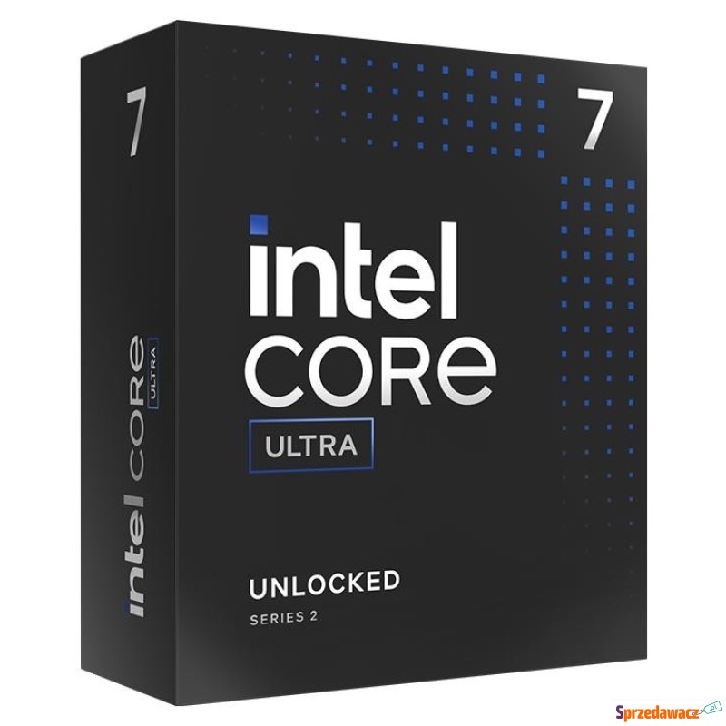 Intel Core Ultra 7 265K - Procesory - Czarne