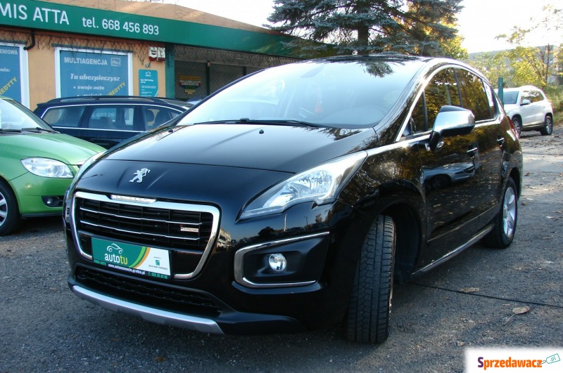 Peugeot 3008  Minivan/Van 2015,  2.0 hybryda - Na sprzedaż za 36 900 zł - Piła