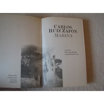 Carlos Ruiz Zafon Marina - Książki, czasopisma,... - Brzegi - zdjęcie 5