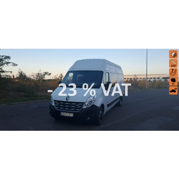 Renault Master - L3H3 7 os 2.3 dci 150 KM salon polska bezwypadkowy 100 % niski przbieg