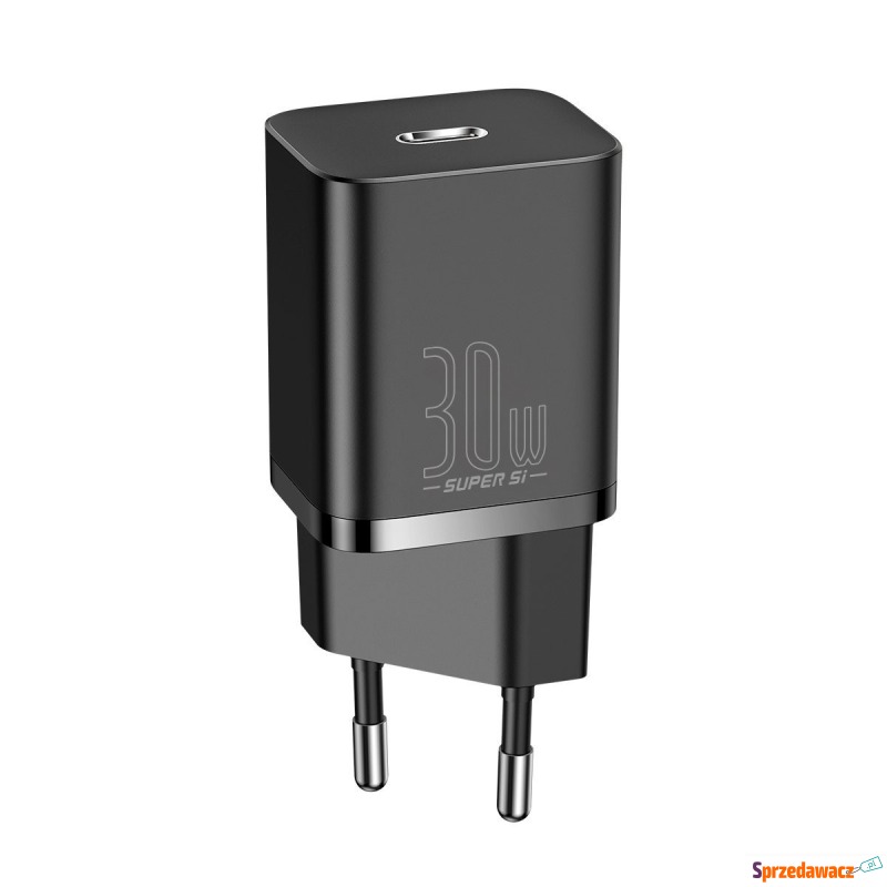 Baseus Super Si Quick Charger 1C 30W (czarna) - Ładowarki sieciowe - Płock