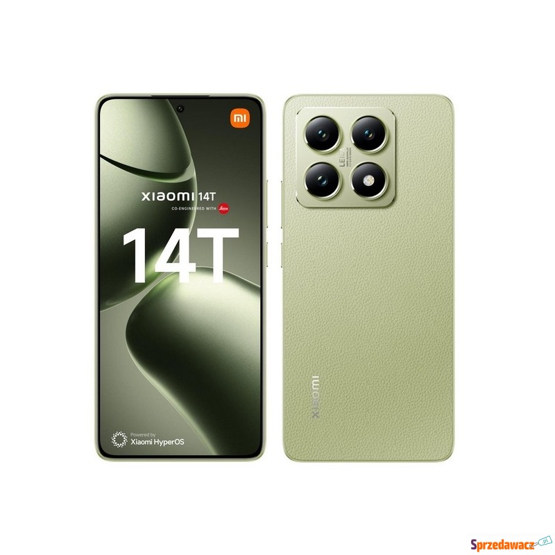 Xiaomi 14T 12/256GB Lemon Green - Telefony komórkowe - Lubowidz