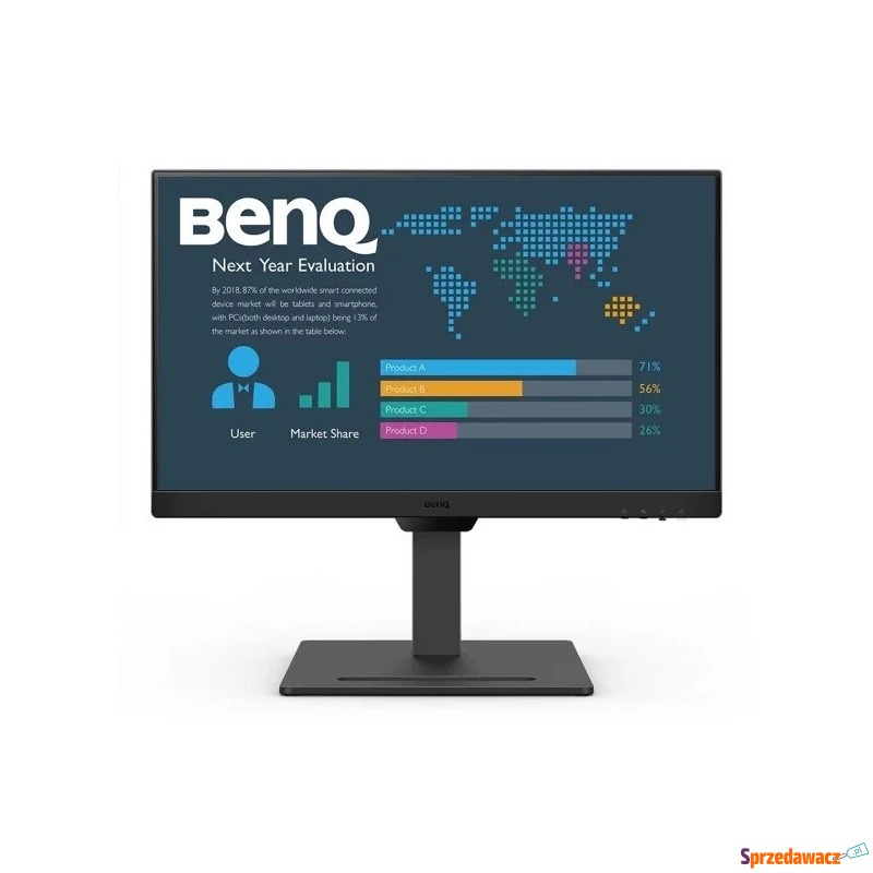 Benq Monitor 24 cale BL2490T LED 4ms/1300:1/IPS/HDMI - Monitory LCD i LED - Koszalin