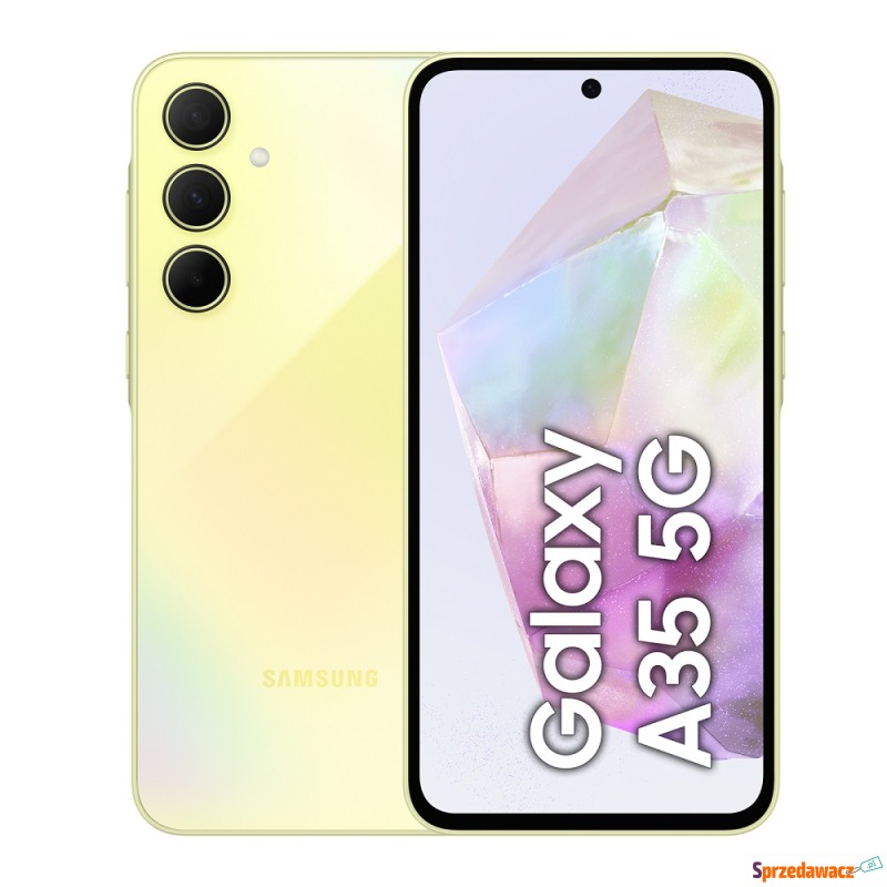 Smartfon Samsung Galaxy A35 5G 6/128GB żółty - Telefony komórkowe - Rzeszów