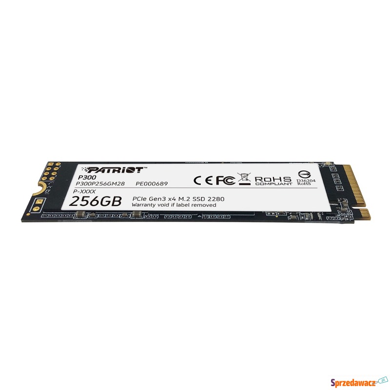 Dysk SSD Patriot P300 M.2 256GB P300P256GM28 - Dyski twarde - Katowice