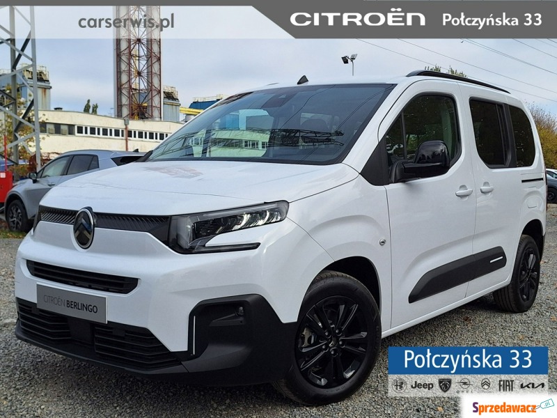 Citroen Berlingo  Minivan/Van 2024,  1.2 benzyna - Na sprzedaż za 107 200 zł - Warszawa