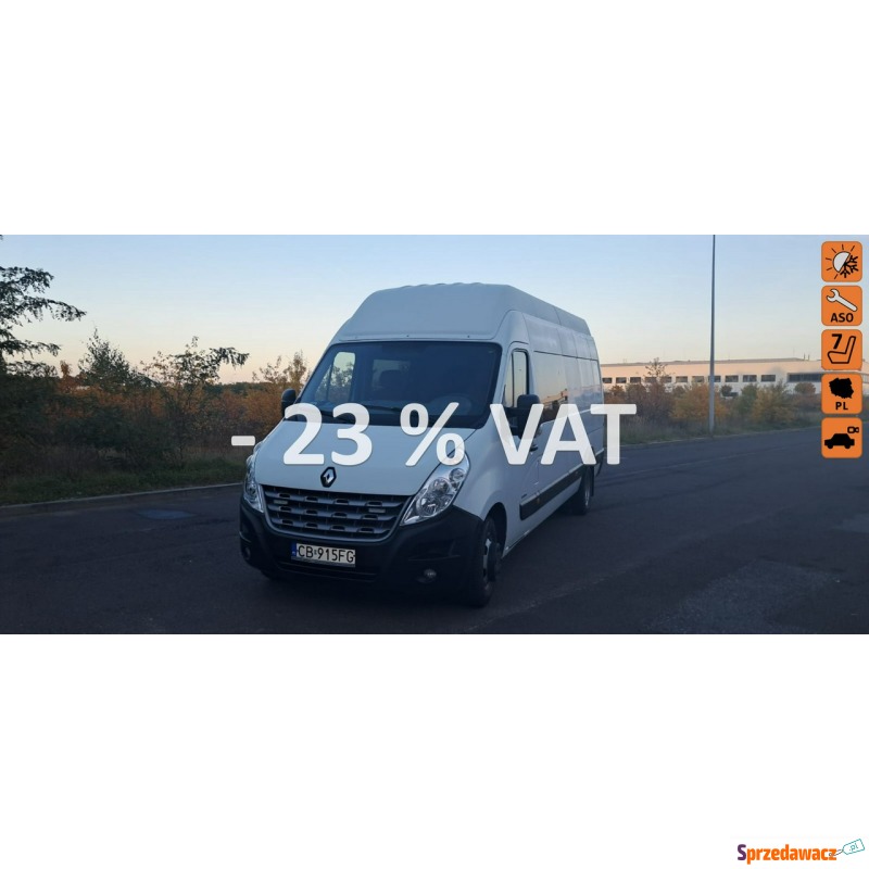 Renault Master 2014,  2.3 diesel - Na sprzedaż za 64 000 zł - Bydgoszcz