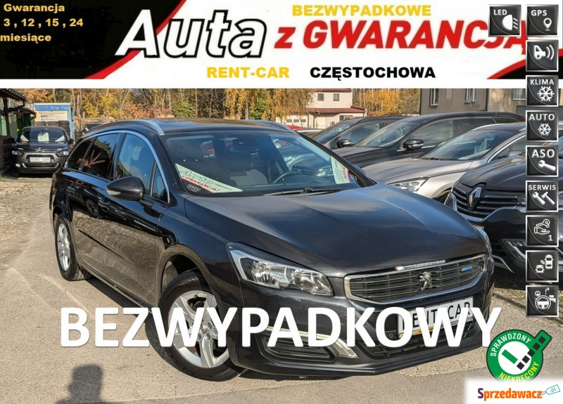 Peugeot 508 2016,  1.6 diesel - Na sprzedaż za 35 900 zł - Częstochowa