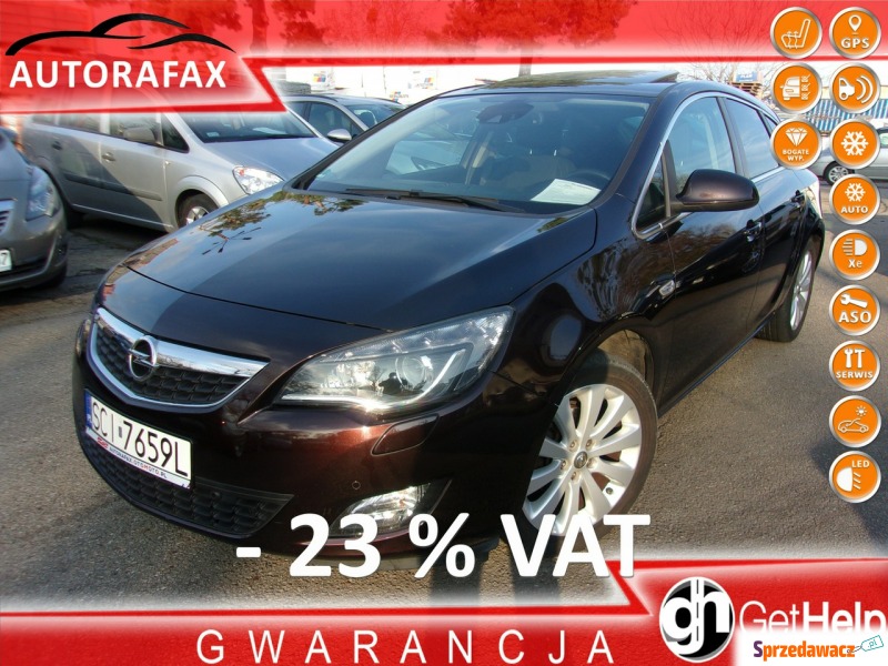 Opel Astra  Hatchback 2012,  1.4 benzyna - Na sprzedaż za 28 600 zł - Cieszyn