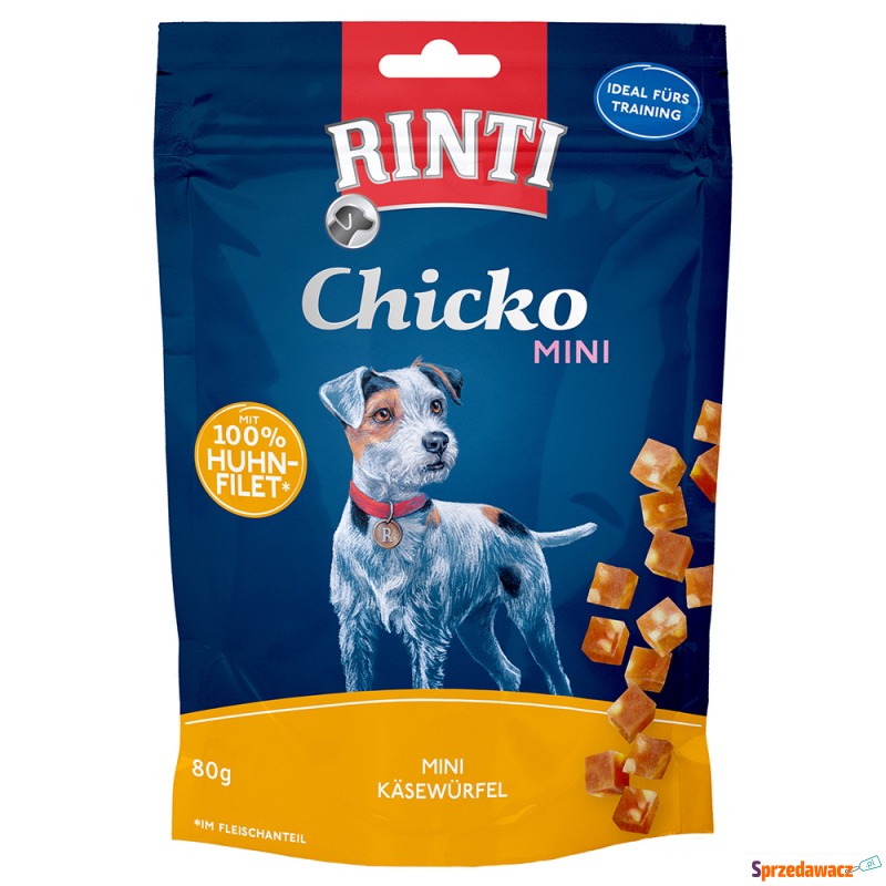 RINTI Chicko Mini - Kostki sera i kurczak, 80... - Przysmaki dla psów - Stargard