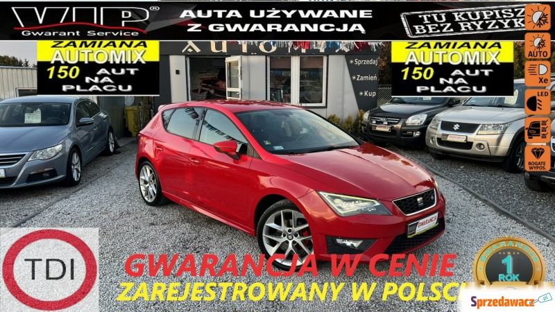 Seat Leon  Hatchback 2013,  2.0 diesel - Na sprzedaż za 39 900 zł - Świdnica