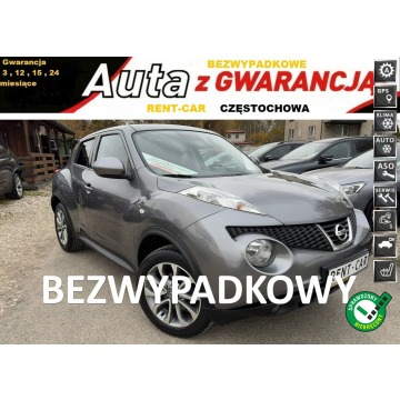 Nissan Juke - 1.6i*117PS*OPŁACONY Bezwypadkowy Automat Skóra Navi*Serwis*GWARANCJA24