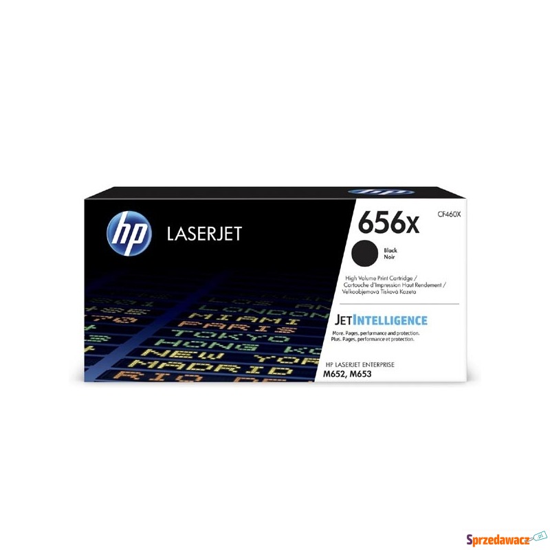 HP oryginalny toner CF460X, black, 2700s, HP 656X,... - Tusze, tonery - Tarnów