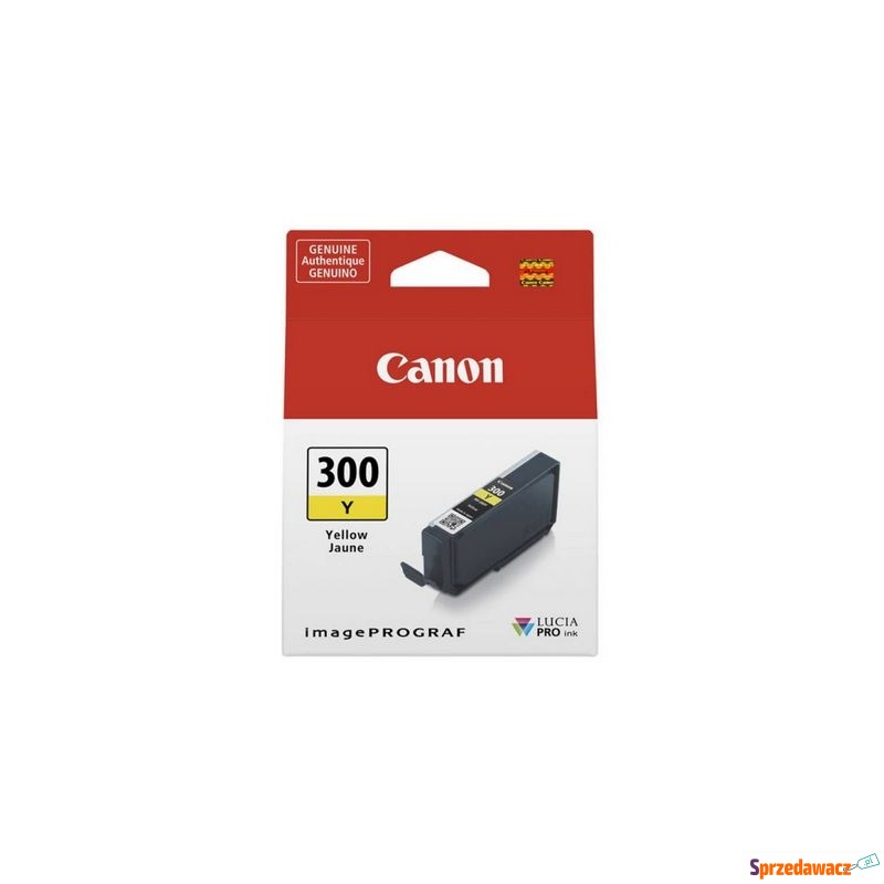 Tusz Oryginalny Canon PFI-300Y (PFI300Y) (Żół... - Tusze, tonery - Bytom