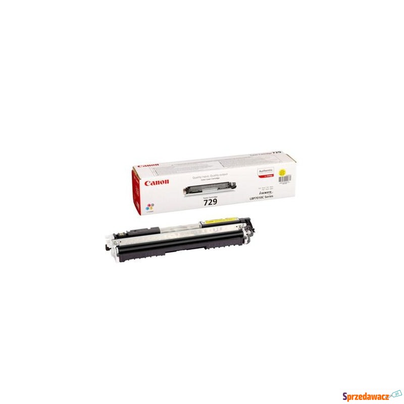 Toner Oryginalny Canon CRG-729 Y (4367B002) (... - Tusze, tonery - Świecie