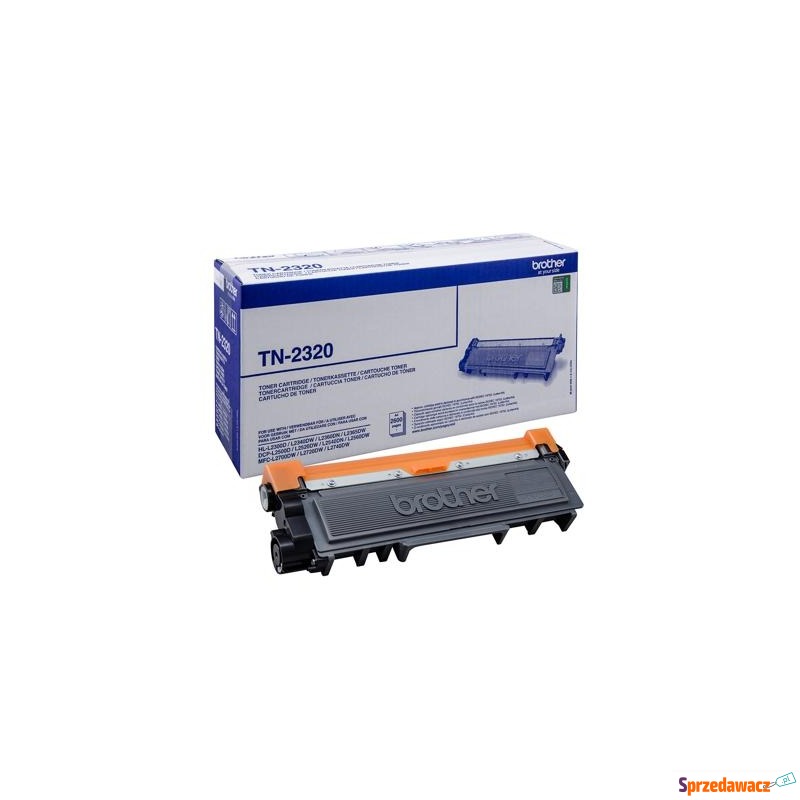 Toner Oryginalny Brother TN-2320 (TN2320) (Czarny)... - Tusze, tonery - Chorzów