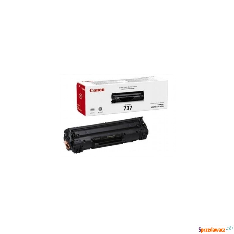 Toner Oryginalny Canon CRG-737 (9435B002) (Czarny)... - Tusze, tonery - Radom