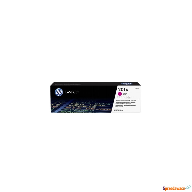 Toner Oryginalny HP 201A (CF403A) (Purpurowy)... - Tusze, tonery - Czeladź