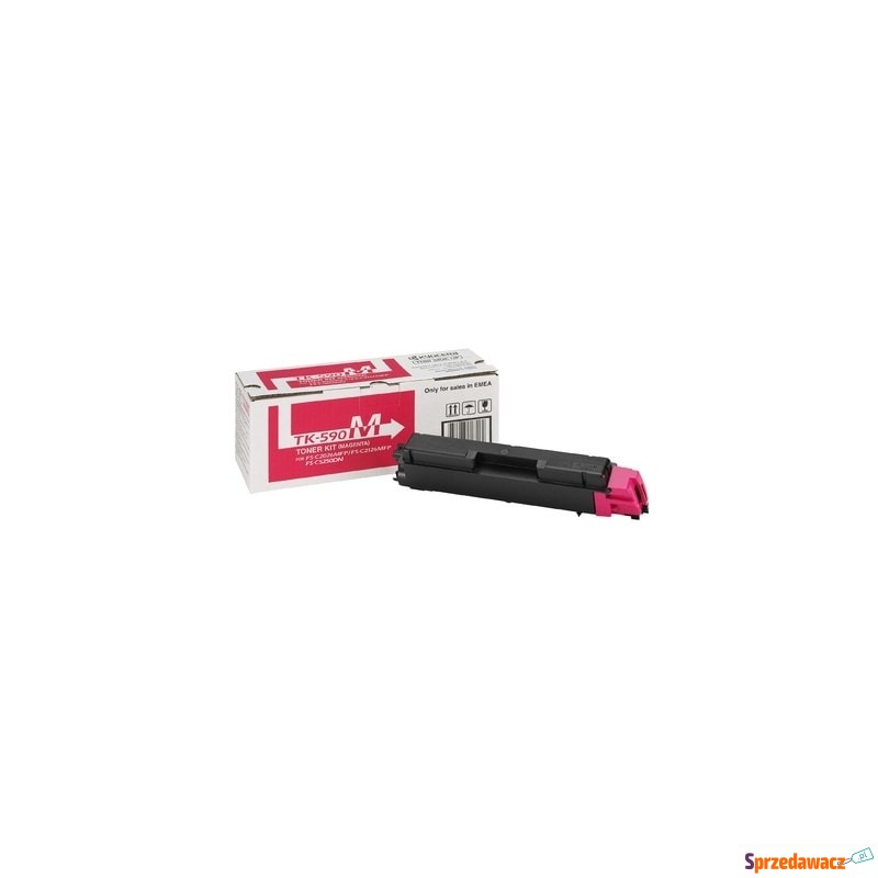 Toner Oryginalny Kyocera TK-590M (TK-590M) (P... - Tusze, tonery - Zabrze