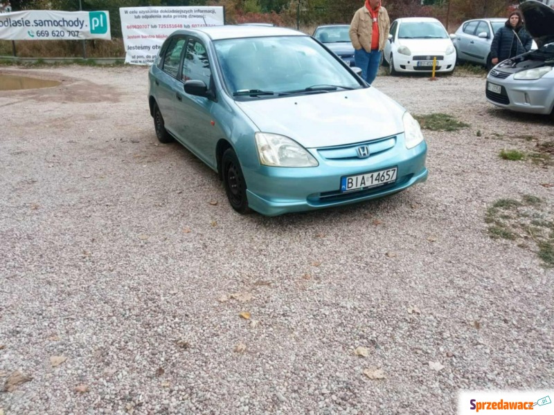 Honda Civic  Hatchback 2002,  1.4 benzyna+LPG - Na sprzedaż za 5 699,00 zł - Fasty