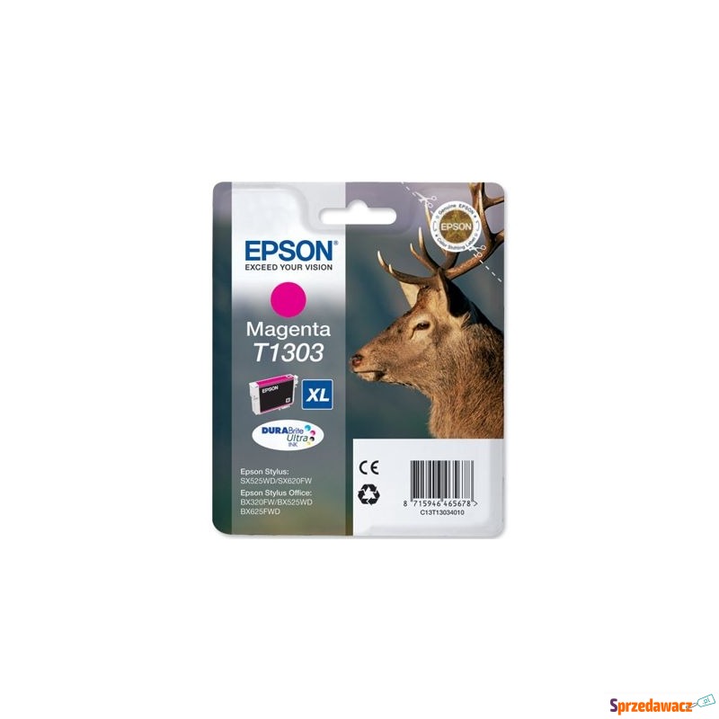 Tusz Oryginalny Epson T1303 (C13T13034010) (P... - Tusze, tonery - Częstochowa