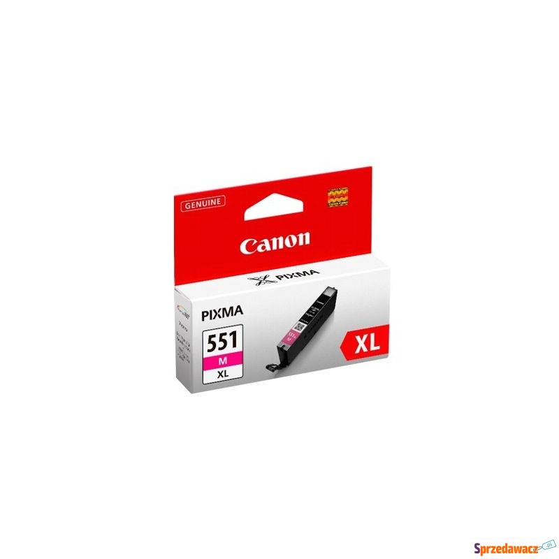 Tusz Oryginalny Canon CLI-551 M XL (6445B001)... - Tusze, tonery - Radom