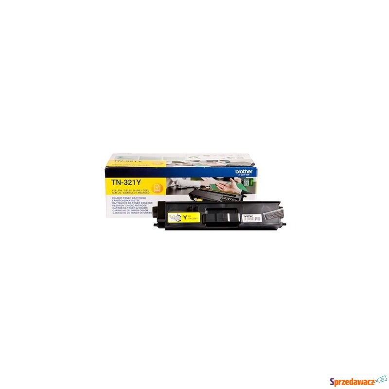 Toner Oryginalny Brother TN-321Y (TN-321Y) (Ż... - Tusze, tonery - Borsk