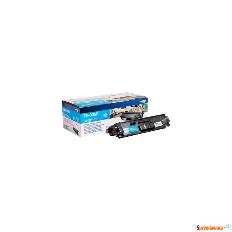 Toner Oryginalny Brother TN-326C (TN326C) (Bł... - Tusze, tonery - Kraków