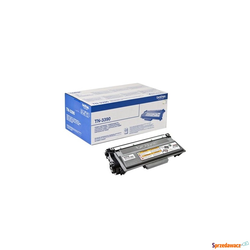 Toner Oryginalny Brother TN-3390 (TN3390) (Czarny)... - Tusze, tonery - Białystok