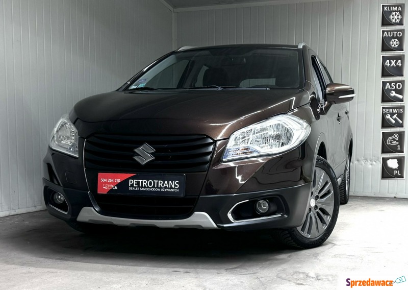 Suzuki SX4 S-Cross  SUV 2014,  1.6 benzyna - Na sprzedaż za 46 900 zł - Mrągowo