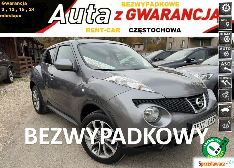 Nissan Juke  Hatchback 2013,  1.6 benzyna - Na sprzedaż za 39 900 zł - Częstochowa