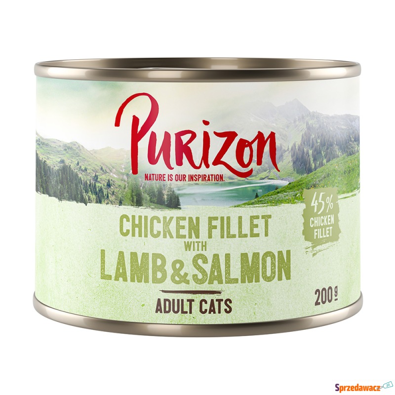 Purizon Adult, 24 x 200 g, bez zbóż - Filet z... - Karmy dla kotów - Tarnobrzeg