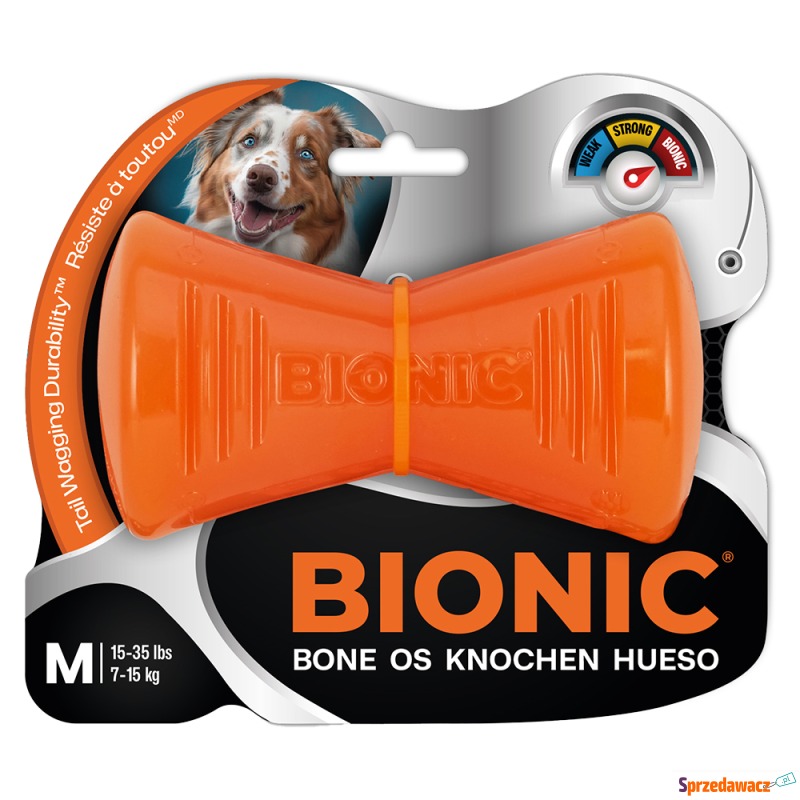 BIONIC kość do żucia - Rozmiar M: dł. x szer.... - Zabawki dla psów - Rzeszów