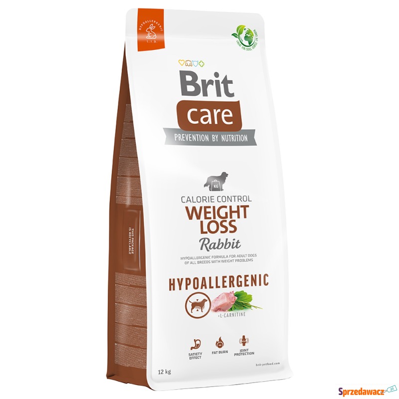 Brit Care Dog Hypoallergenic Weight Loss, królik... - Karmy dla psów - Dąbrowa Górnicza