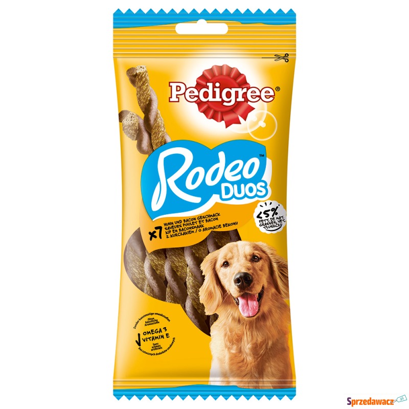 Pedigree Rodeo Duos - Kurczak z bekonem (7 szt.) - Przysmaki dla psów - Zaścianki