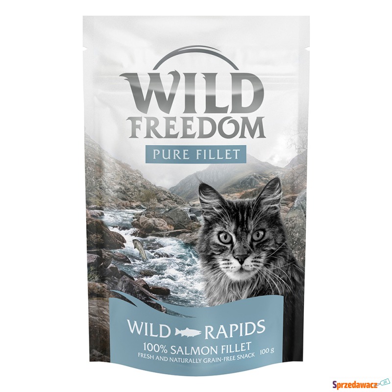 Wild Freedom Filet Snacks - Filet z łososia 3... - Przysmaki dla kotów - Toruń