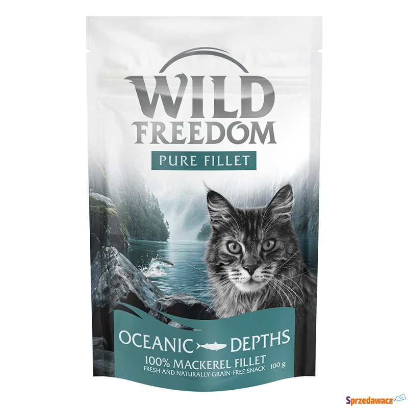 Wild Freedom Filet Snacks - Filet z makreli 100... - Przysmaki dla kotów - Gliwice