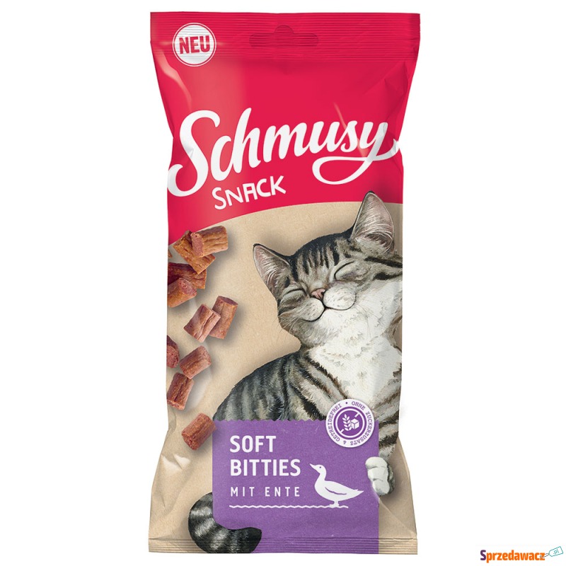 Schmusy Snack Soft Bitties, przysmaki dla kota... - Przysmaki dla kotów - Konin