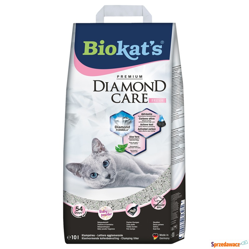 Biokat's Diamond Care Fresh żwirek dla kota o... - Żwirki do kuwety - Leszno