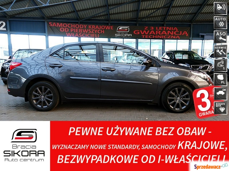 Toyota Corolla  Sedan/Limuzyna 2016,  1.6 benzyna - Na sprzedaż za 56 900 zł - Mysłowice